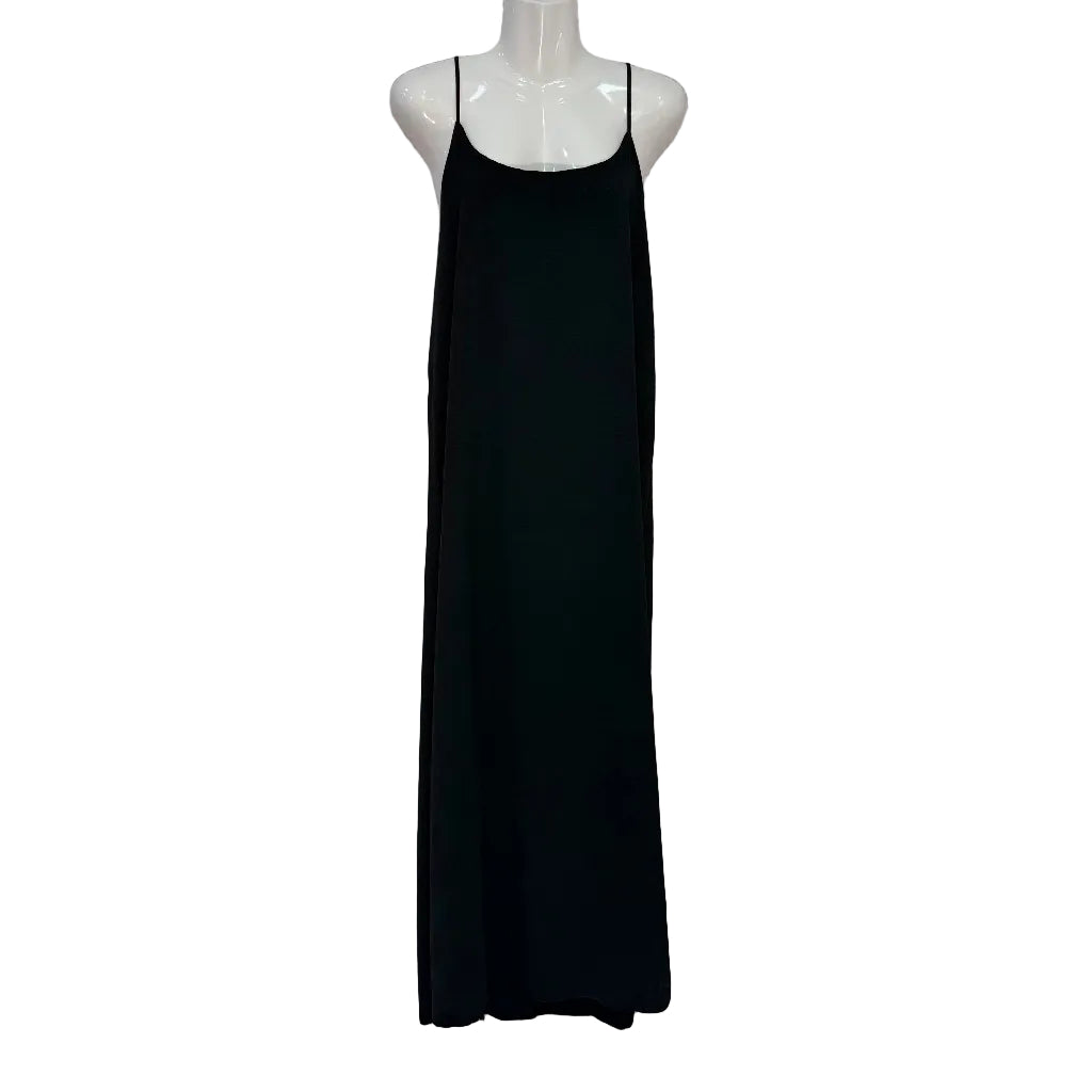 Vestido Largo Valeria de Tirantes con Abertura Lateral
