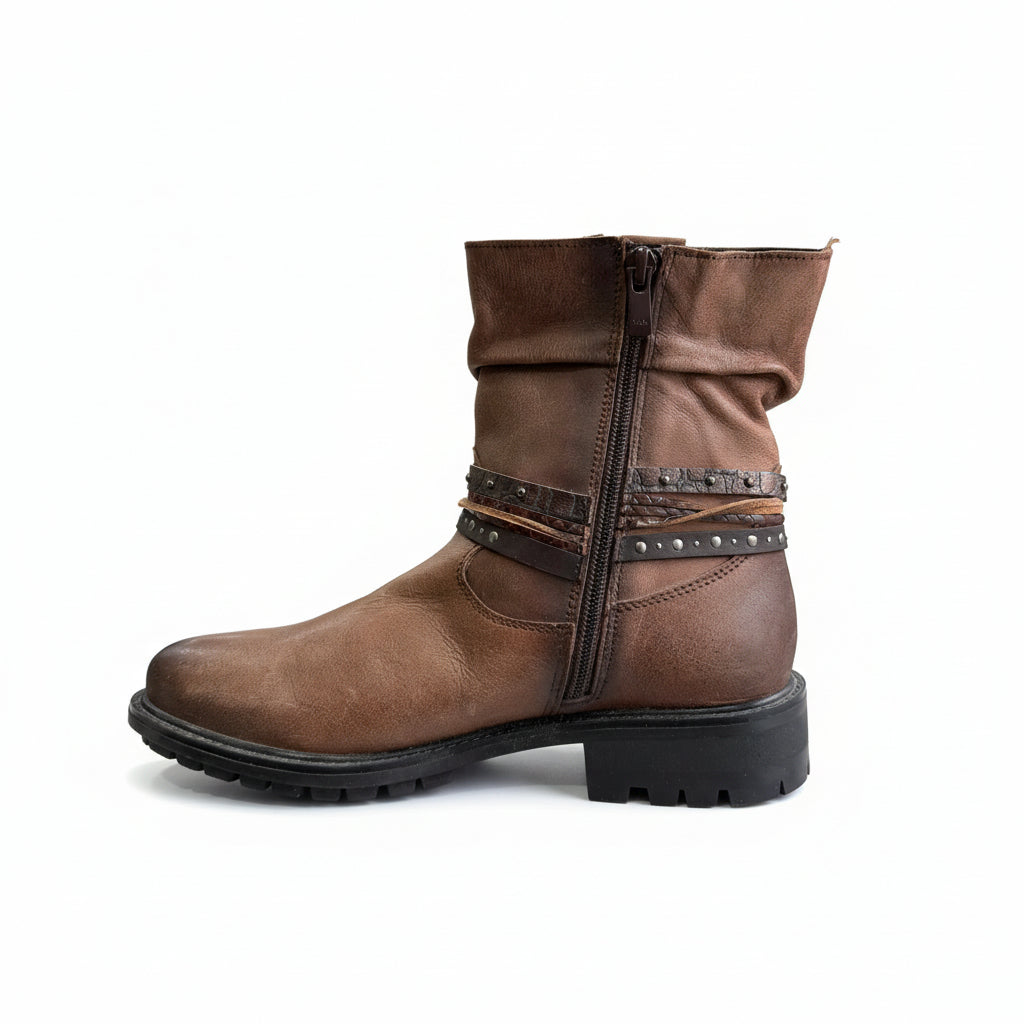 Botin campero cuero