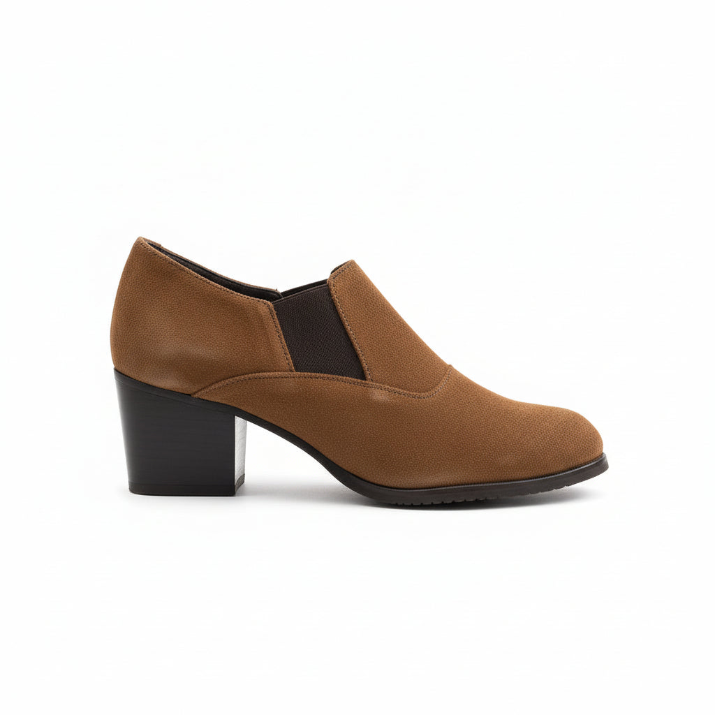 Zapato tacon señora serraje