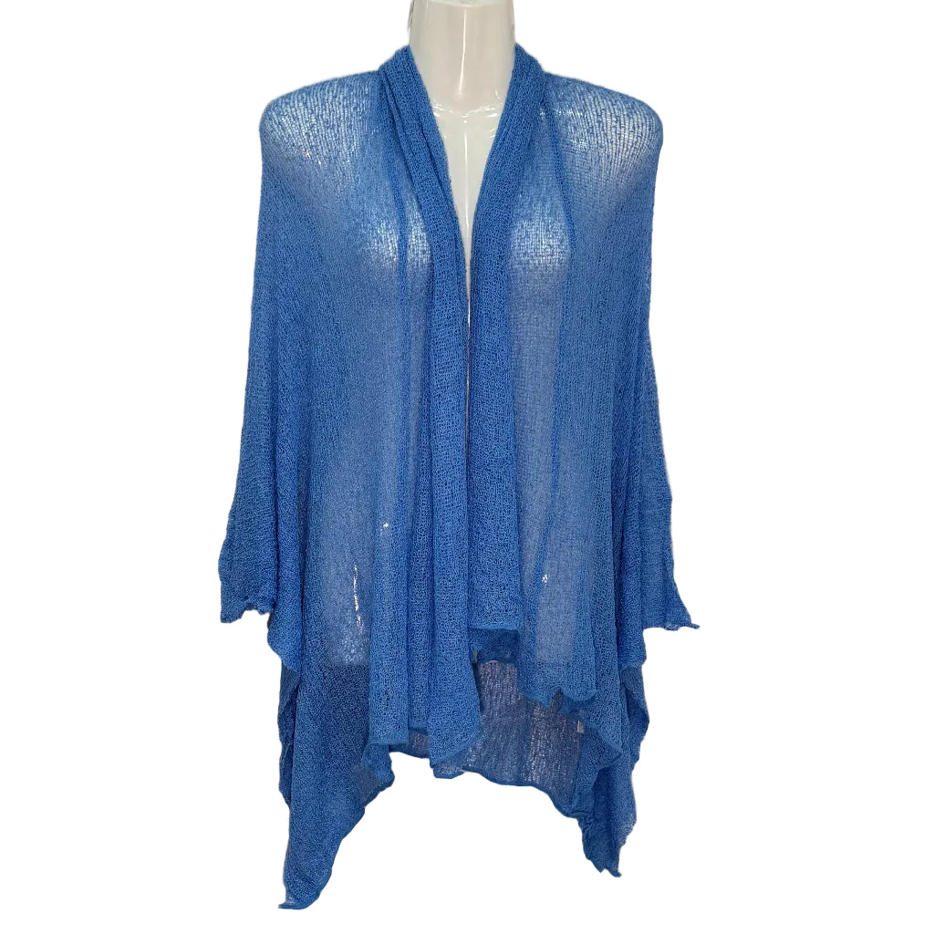 Chaqueta Larga Punto Calado mágica Angara Moda