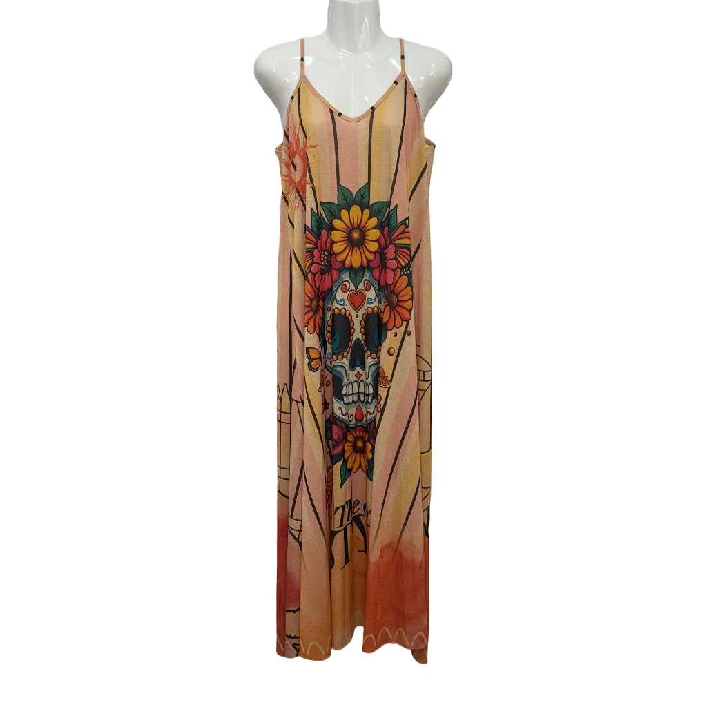 Vestido largo paraiso B