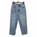 Pantalon vaquero frambuesa