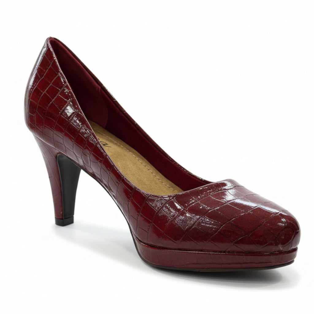 Zapato tacon charol