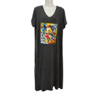 Vestido largo savio B