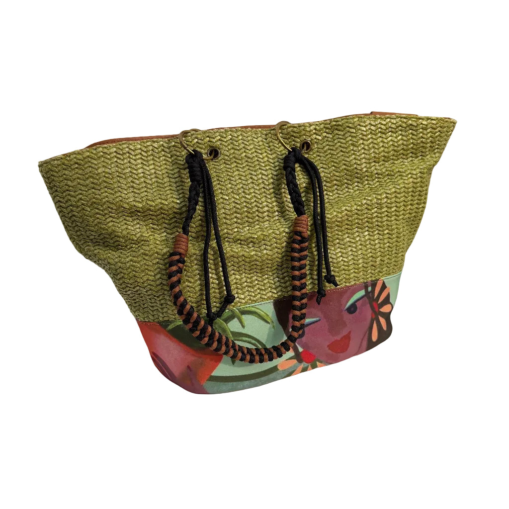 Bolso Tote playa quemada