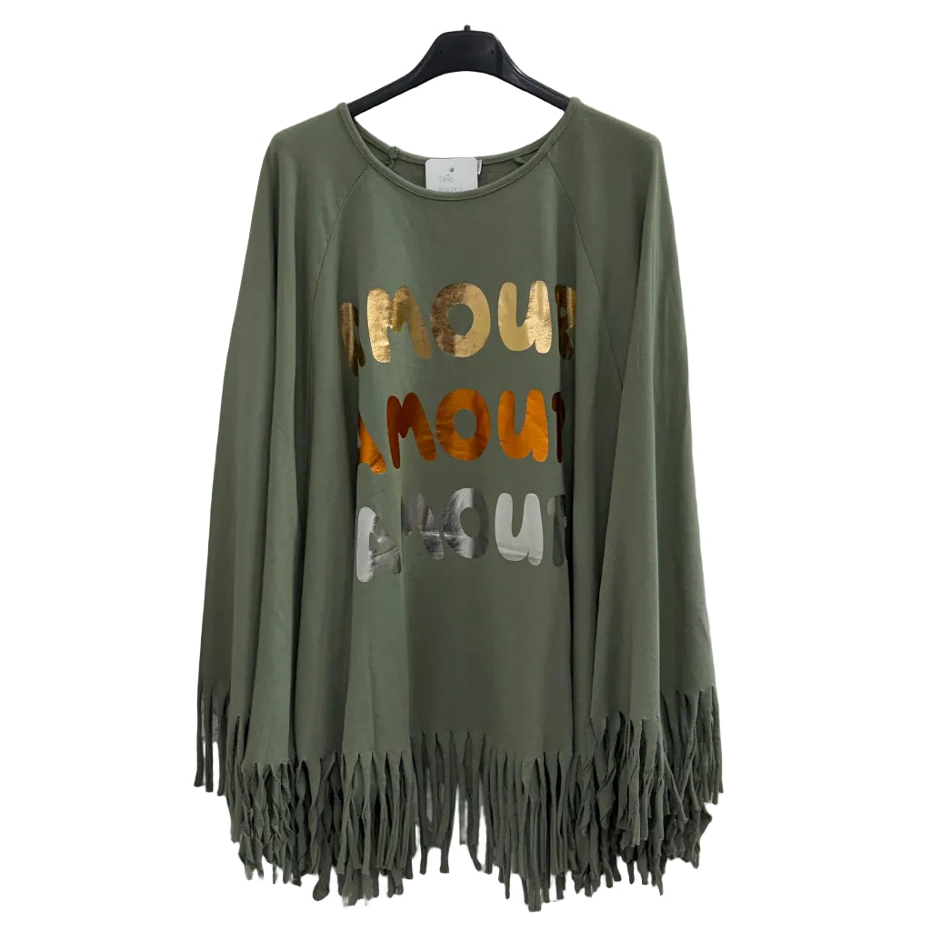 Poncho paño nordico