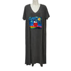 Vestido largo savio C