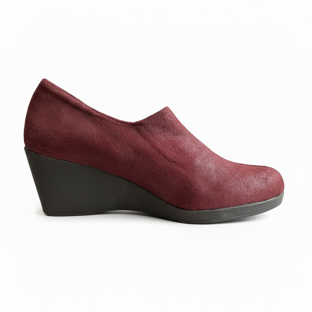 Zapato cuña elastico
