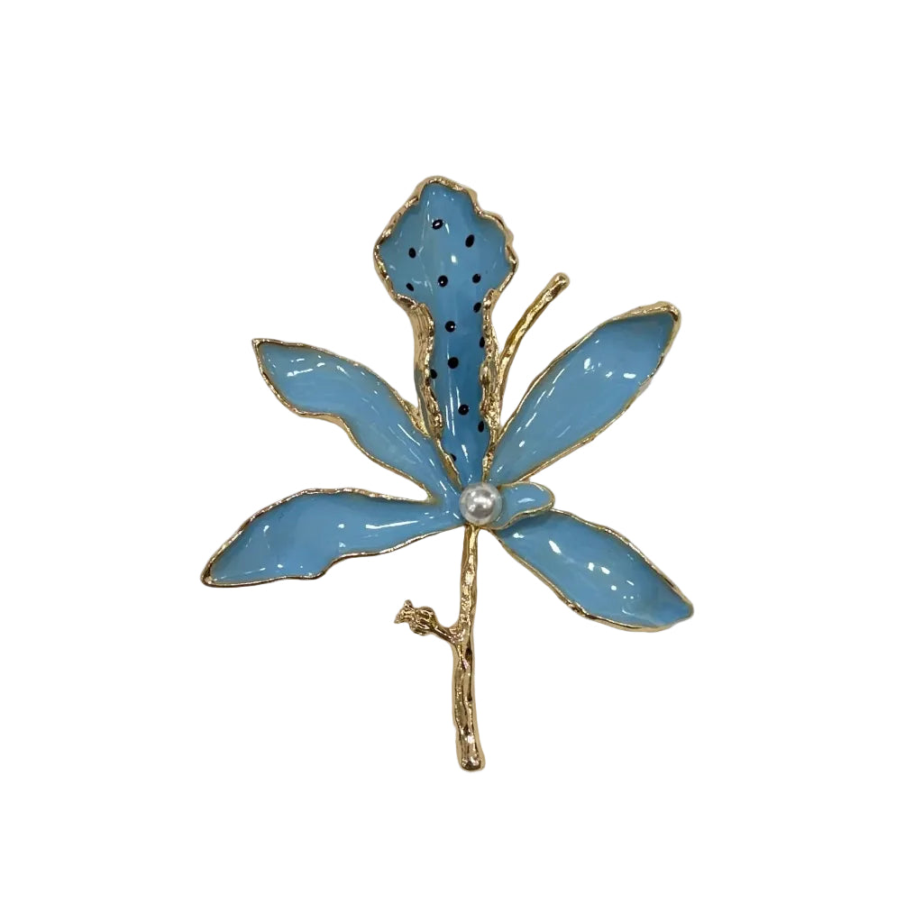 Broche orquidea