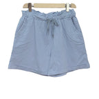 Pantalón Corto Boston con Cintura Elástica y Cordón Brillante