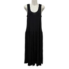 Vestido Largo Aurora – Maxi sin Mangas con Falda Voluminosa