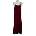Vestido Largo Valeria de Tirantes con Abertura Lateral