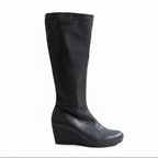 Bota calcetín con cuña