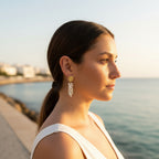 pendientes mairena sobre modelo