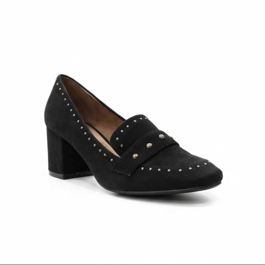 Zapato tacon tachas