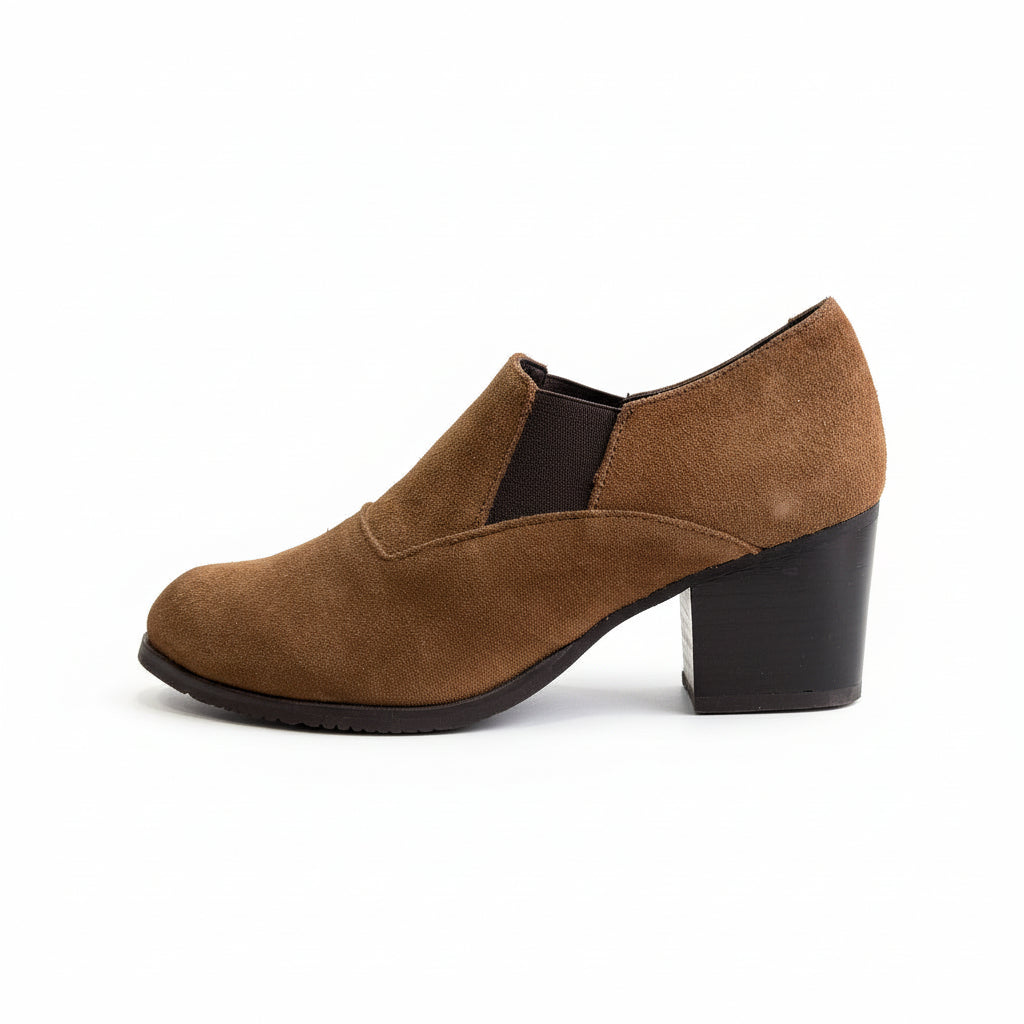 Zapato tacon señora serraje
