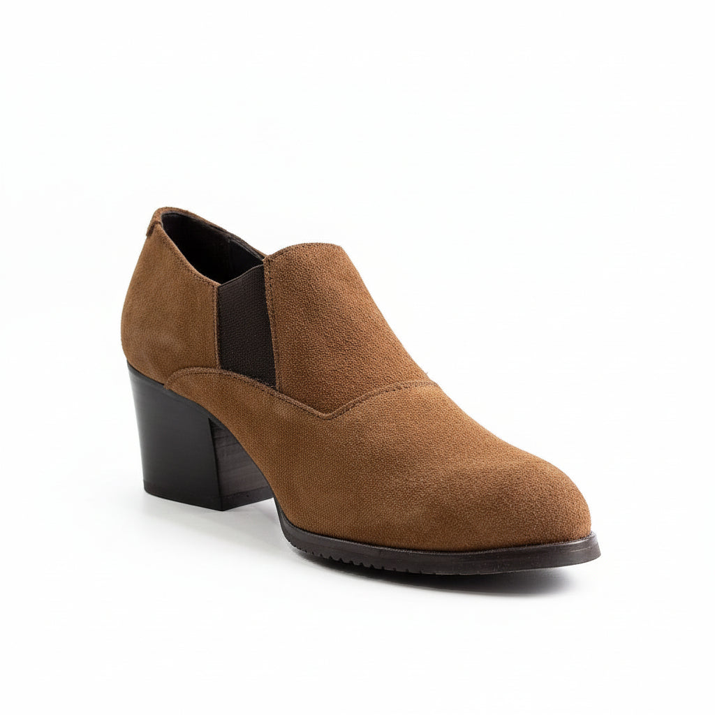 Zapato tacon señora serraje