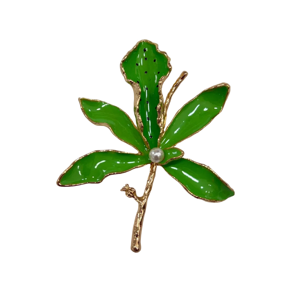 Broche orquidea