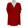 Blusa Candela con Escote Drapeado y Manga Mariposa