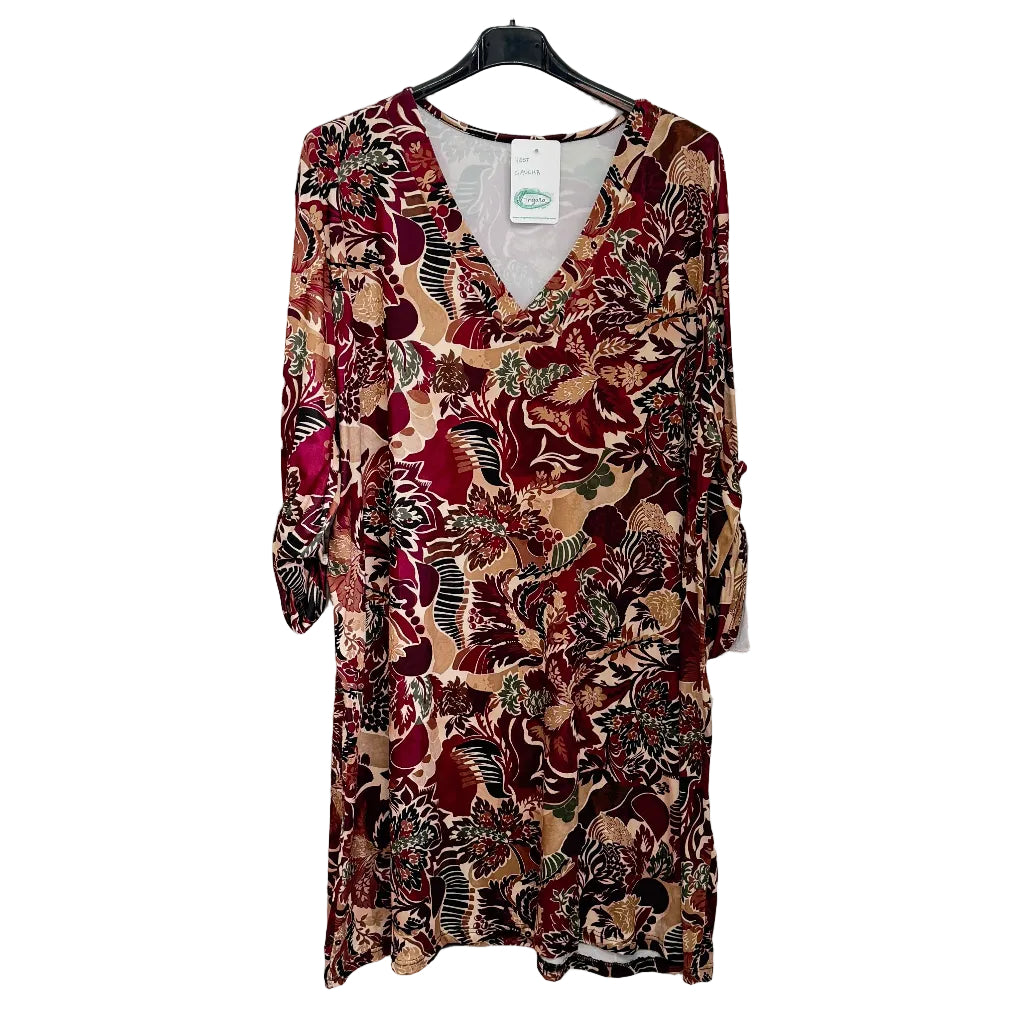 Vestido midi gaucha