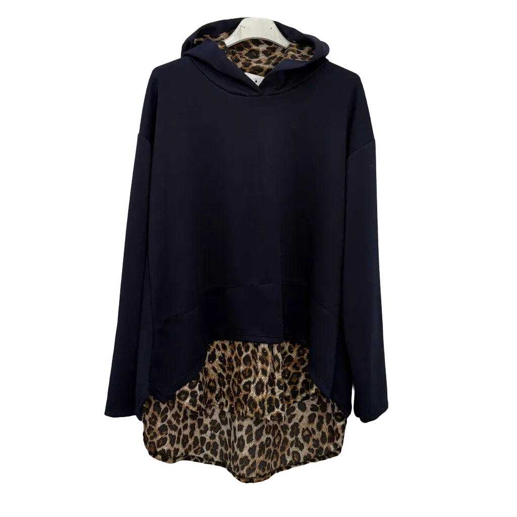 Sudadera leopardo26