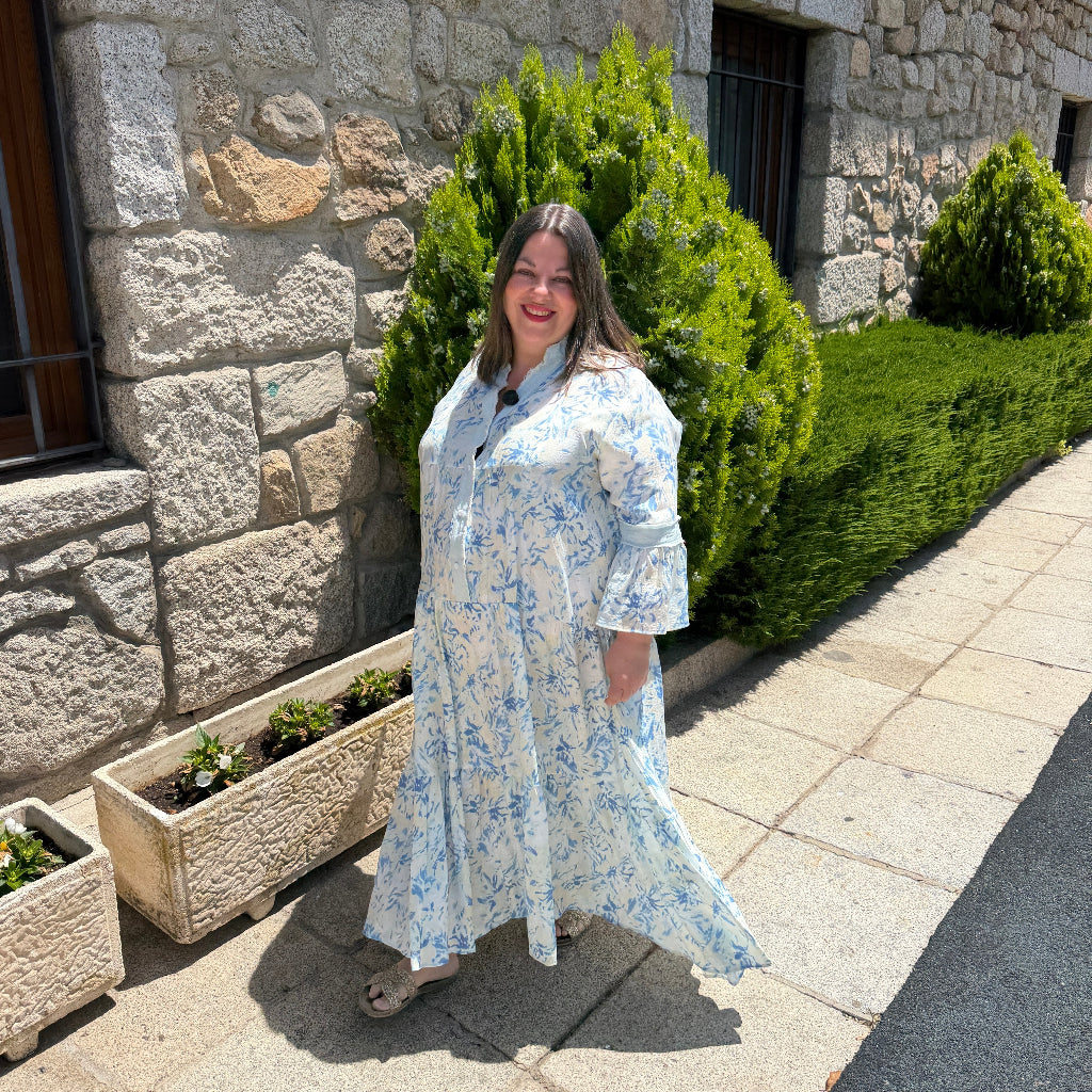 Vestido loraine talla grande