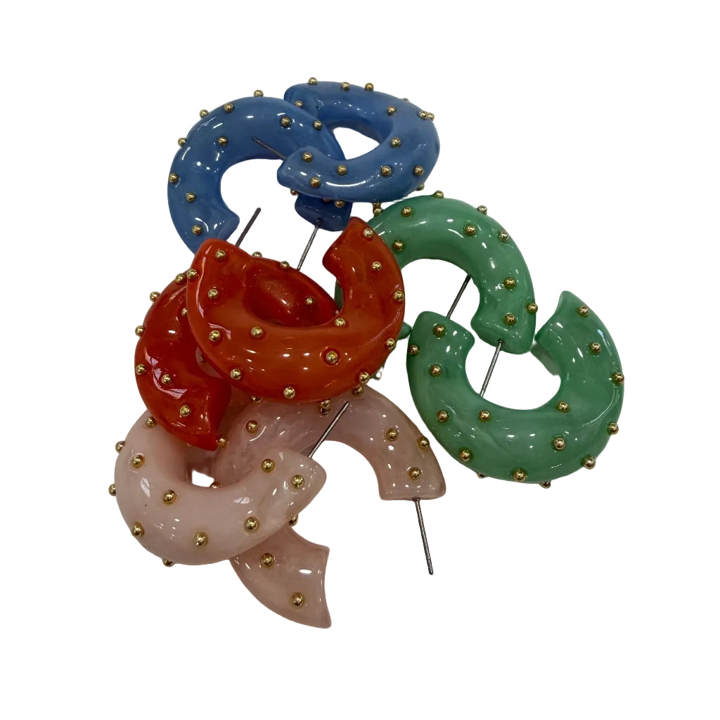 Pendientes brownie