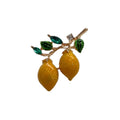 Broche citrino