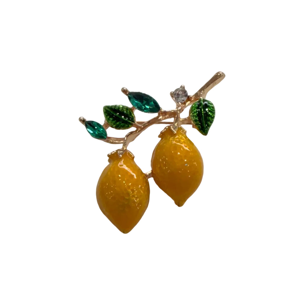 Broche citrino