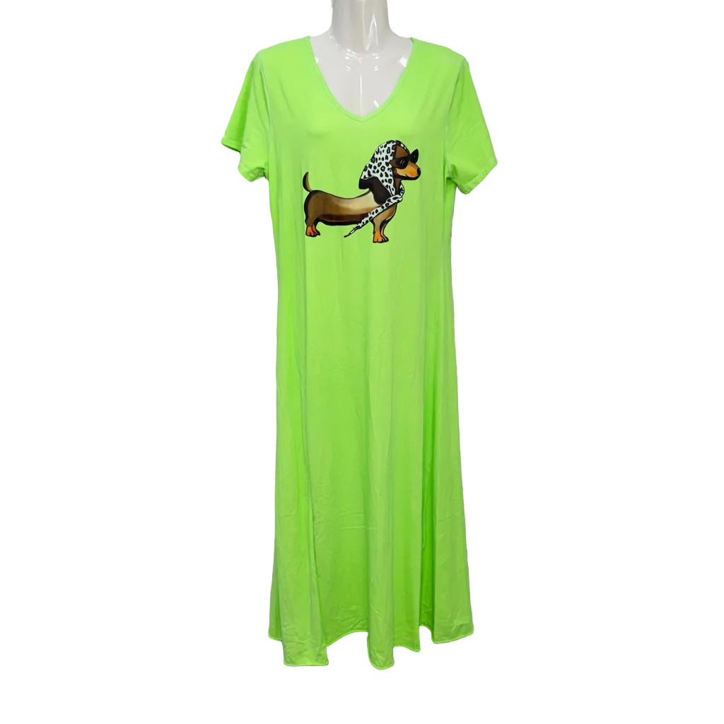 Vestido largo tiber