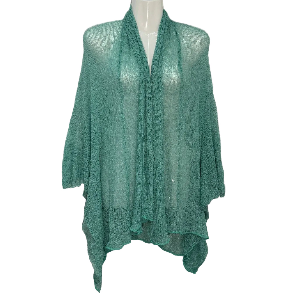 Chaqueta Larga Punto Calado mágica Angara Moda