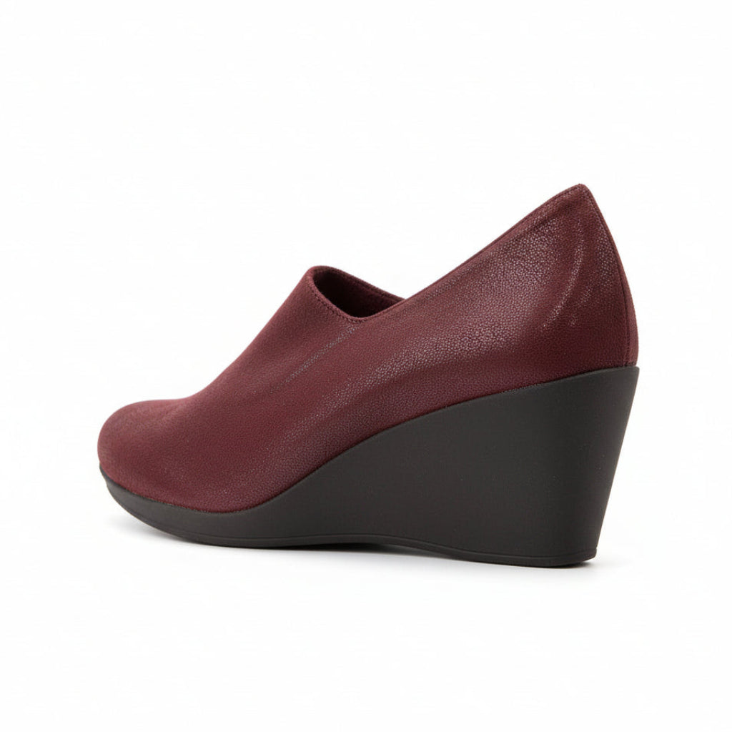 Zapato cuña elastico