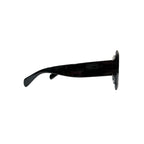 Gafas de Sol Ovaladas Montura Acetato Negro Lentes Degradadas VE04