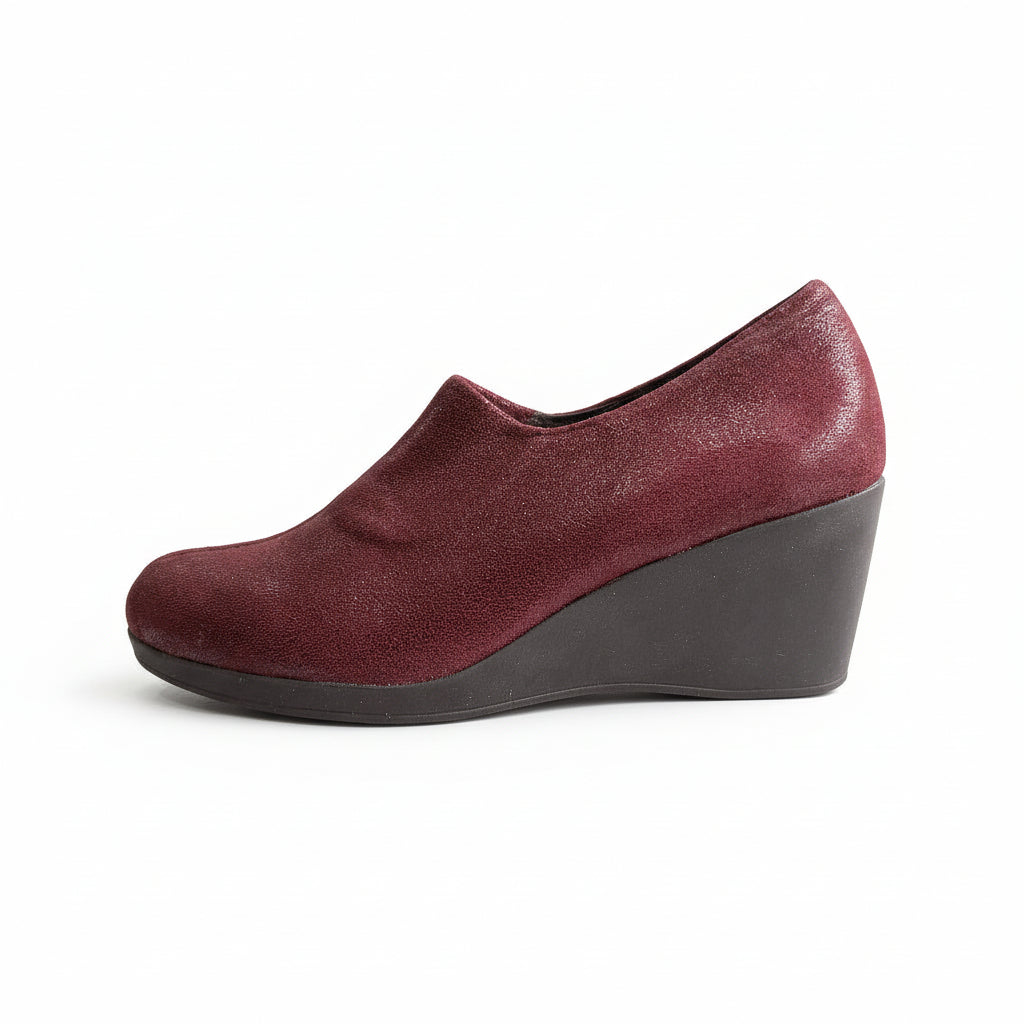 Zapato cuña elastico