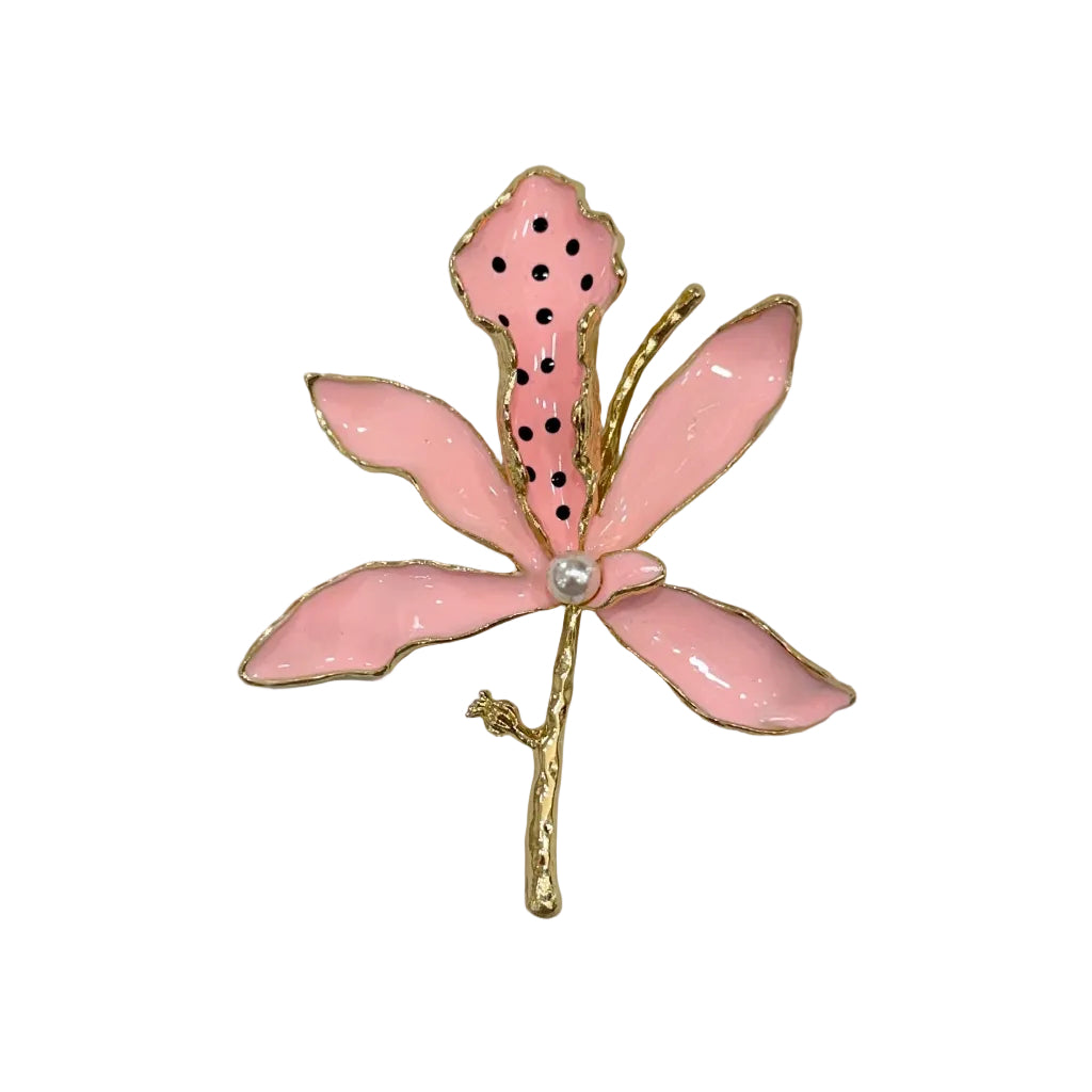 Broche orquidea