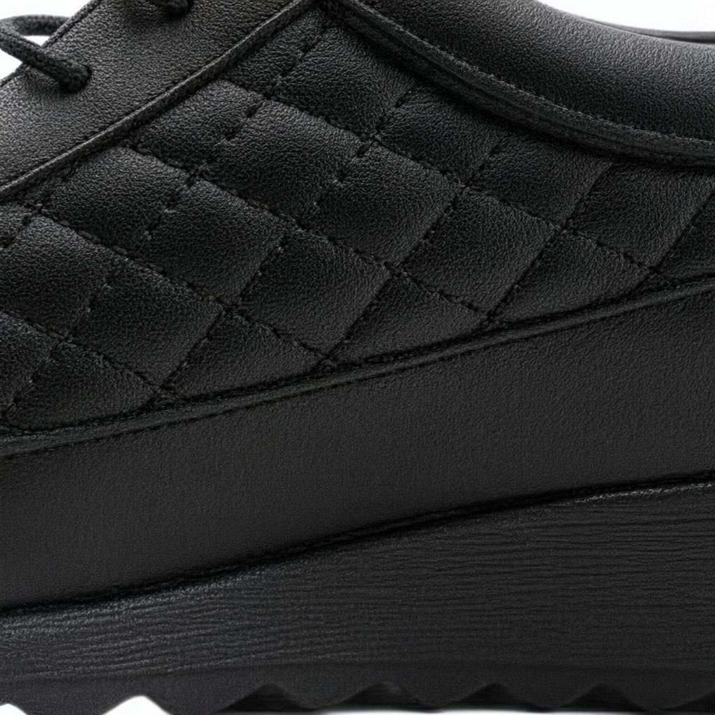 Detalle de Zapato deportivo señora piel para mujer Angara Moda