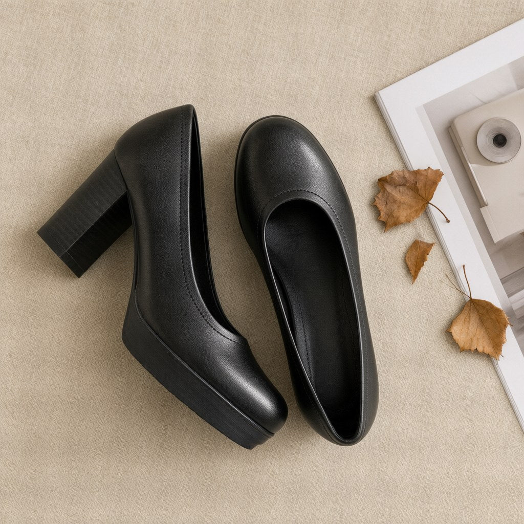 Zapato tacon salon desde arriba para mujer Angara Moda