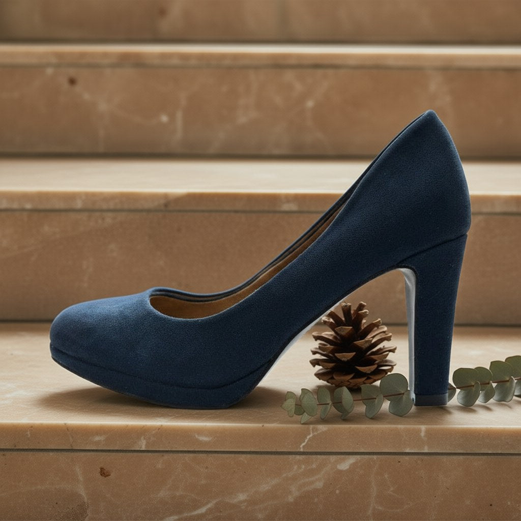 Zapato tacon alto sobre una superficie para mujer Angara Moda