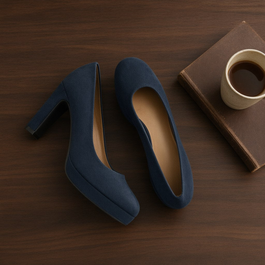 Zapato tacon alto desde arriba para mujer Angara Moda