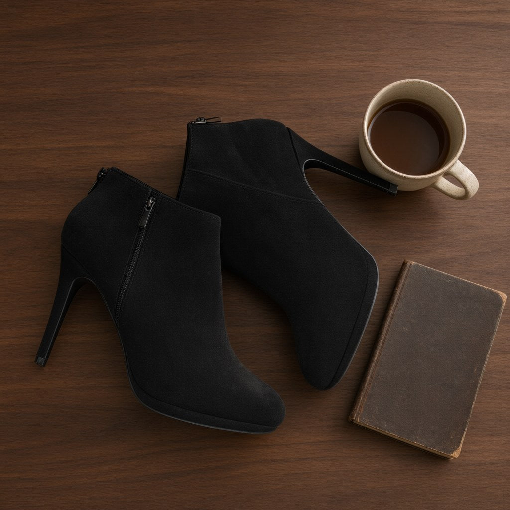Botin tacon crazy desde arriba para mujer Angara Moda