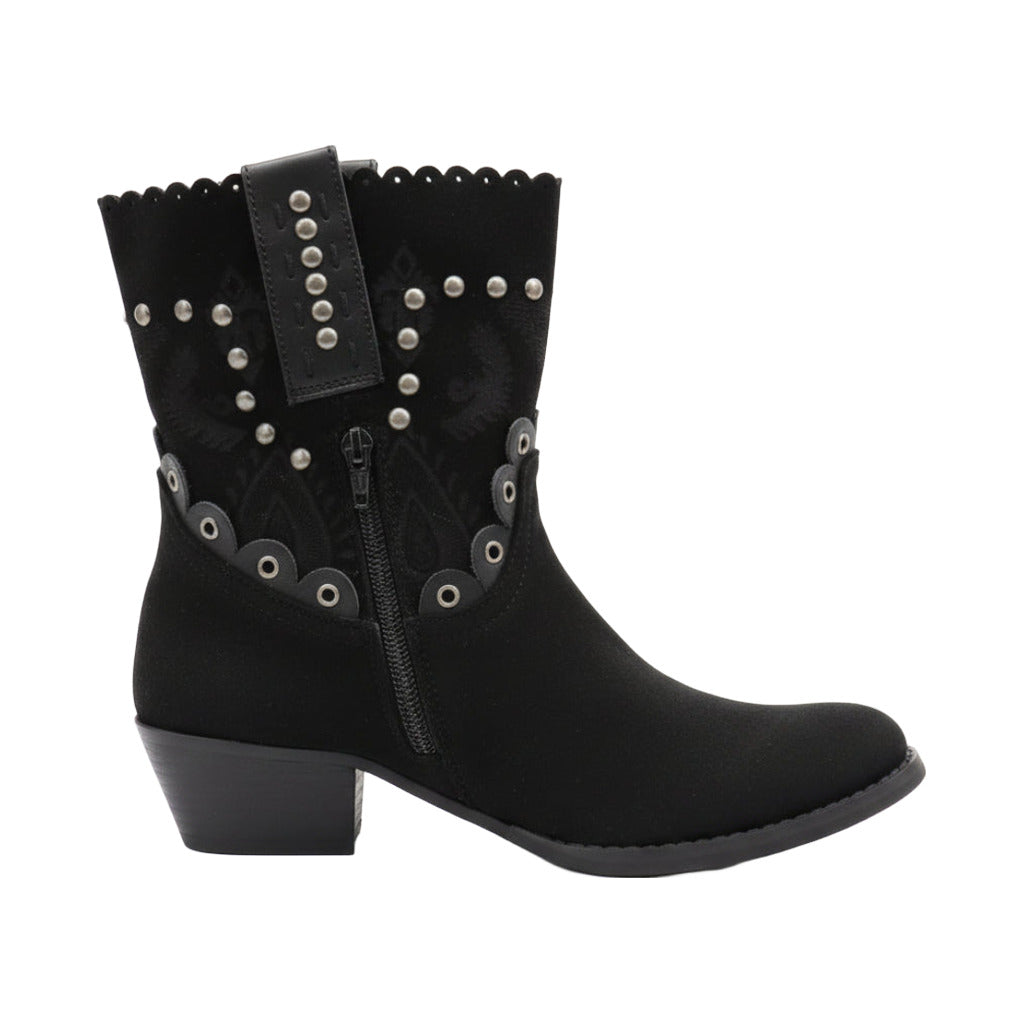 Botin campero texas en color único sobre fondo blanco para mujer Angara Moda