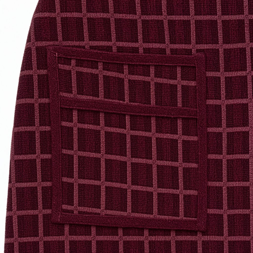 Detalle del tejido de Falda midi cathy para mujer Angara Moda