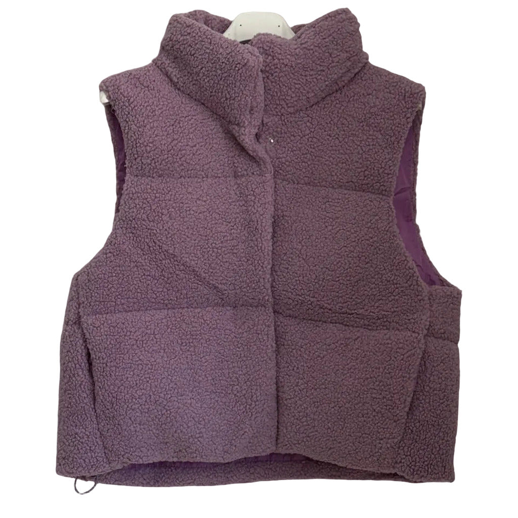 Chaleco Thandi sobre fondo blanco para mujer Angara Moda