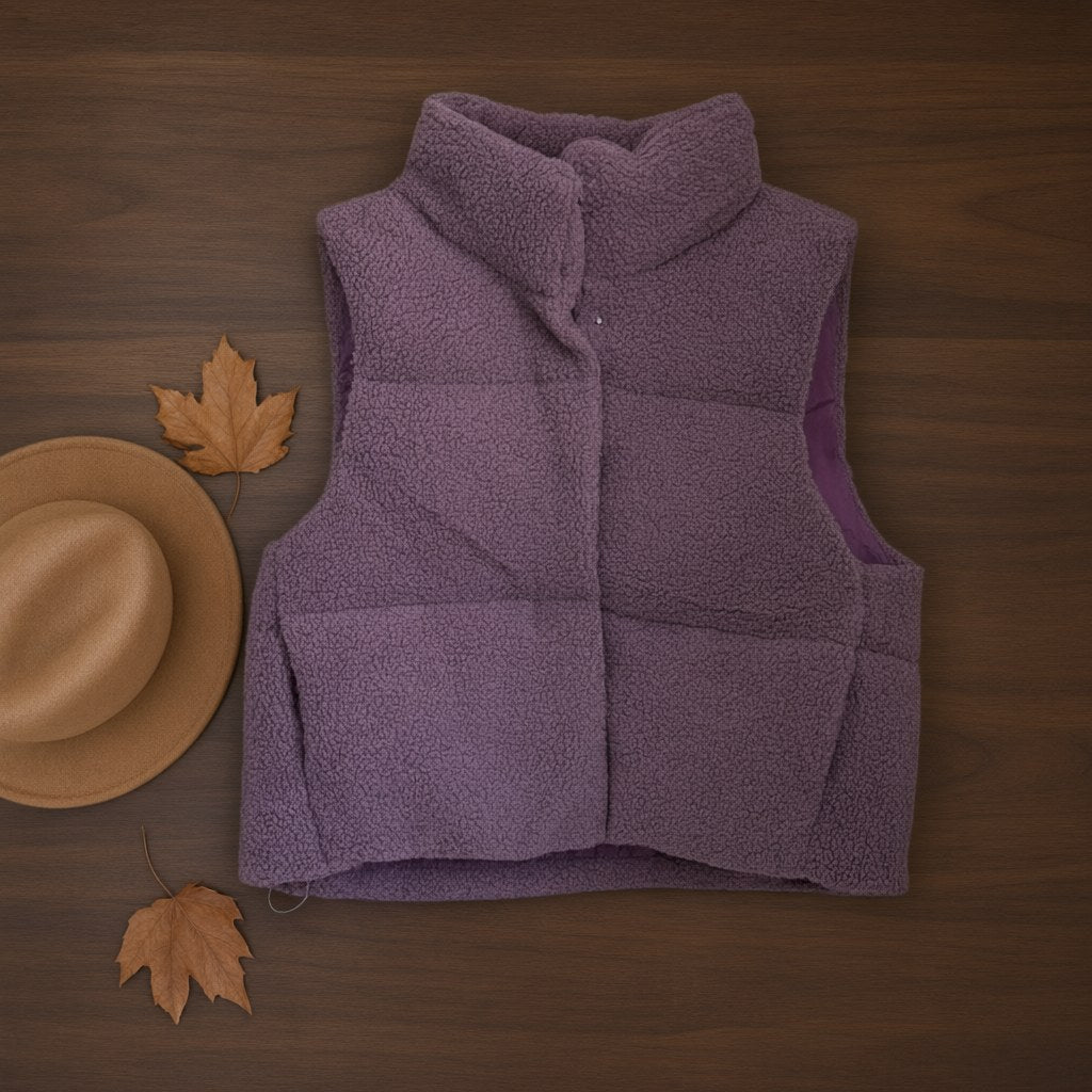 Chaleco Thandi desde arriba para mujer Angara Moda
