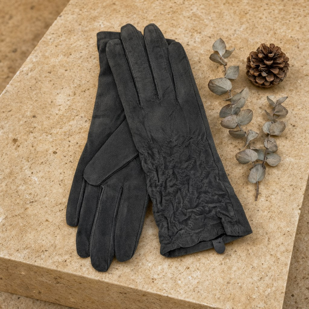 Guantes eden sobre una superficie para mujer Angara Moda