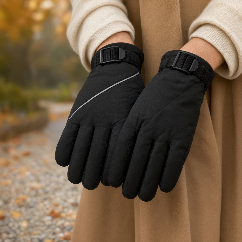 Guantes Hana con una modelo para mujer Angara Moda