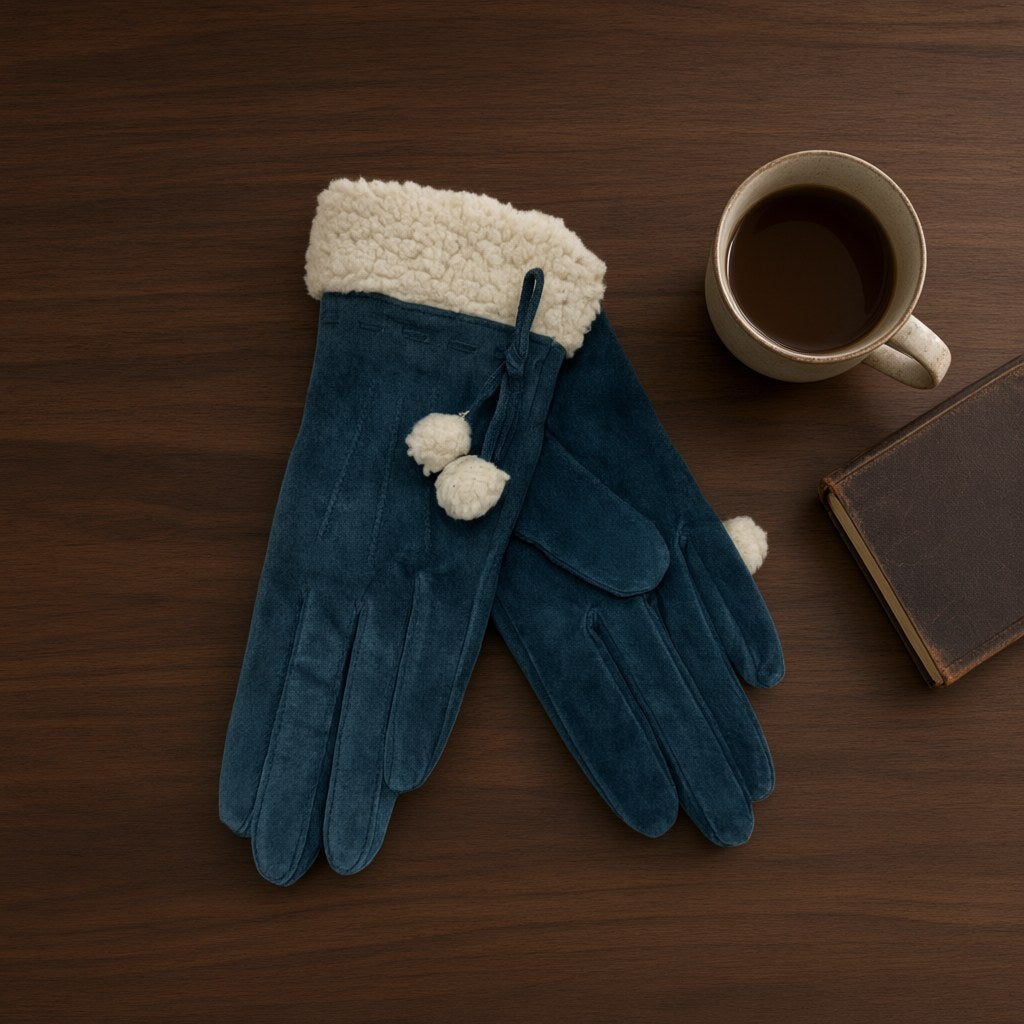Guantes Makeda desde arriba para mujer Angara Moda