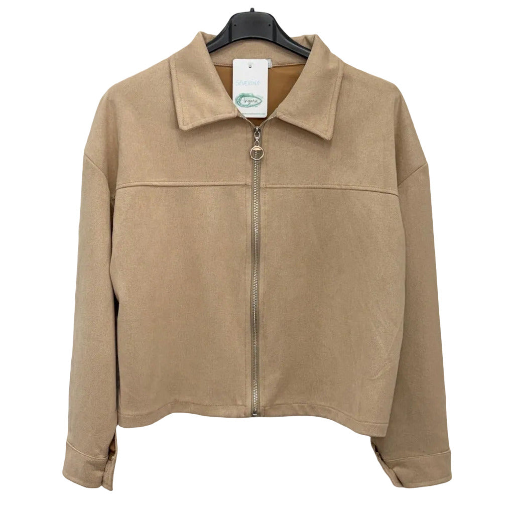 Chaqueta severine sobre fondo blanco para mujer Angara Moda