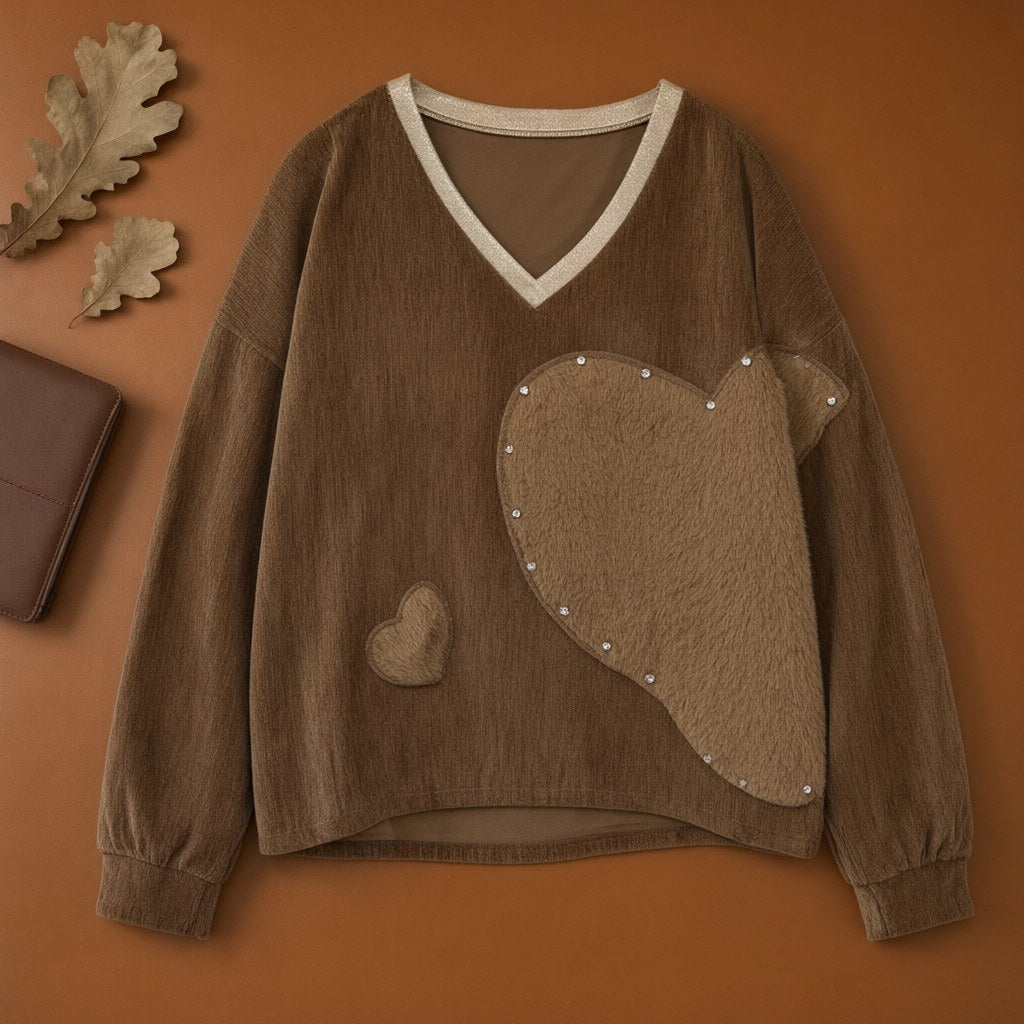 Sudadera Banana desde arriba para mujer Angara Moda