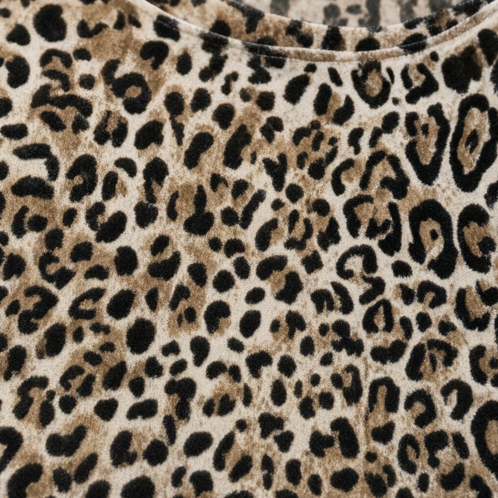 Detalle del tejido de Chandal Creta para mujer Angara Moda